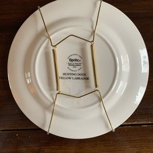 Spode Hunting Dog Salad Plates